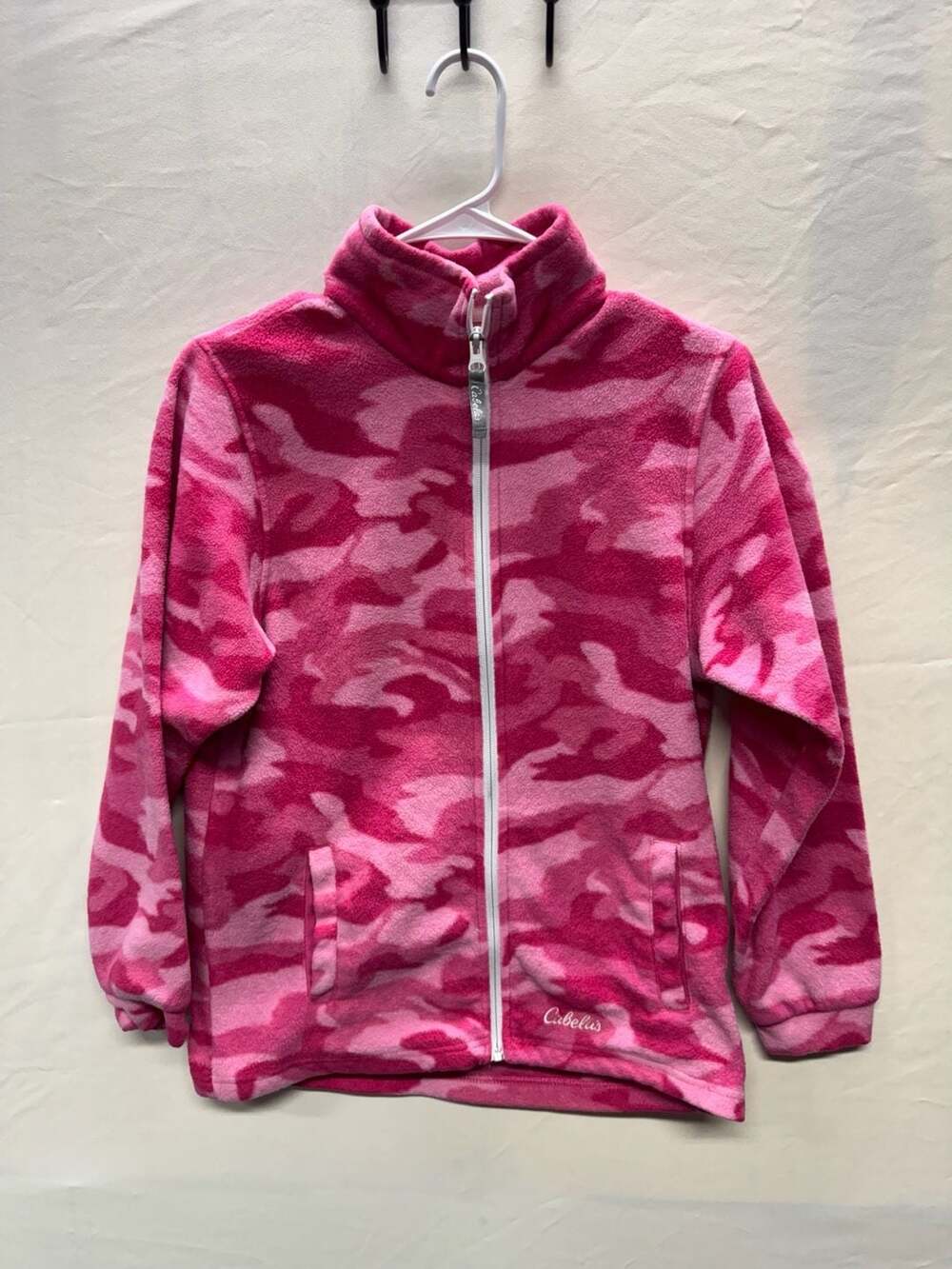 Cabela's Pink Camo Full-Zip Fleece Jacket